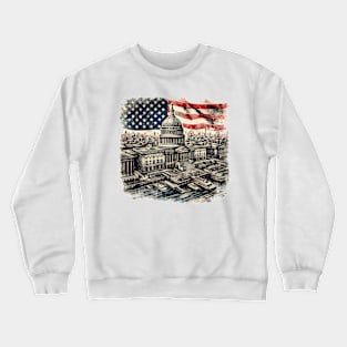 Washington Dc Crewneck Sweatshirt